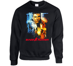 Blade Runner Movie Black Sweater Crewneck Sweatshirt