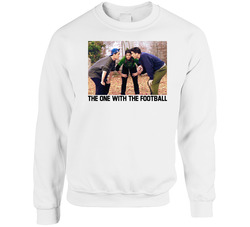 Friends The One With The Football Episode Retro Tv Show Fan Sweater Crewneck Sweatshirt