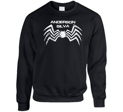 Anderson Silva Spider Symbol Sweater Crewneck Sweatshirt