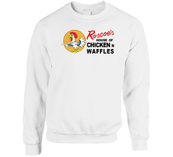 Roscoes House Of Chicken And Waffles Los Angeles Restaurant Sweater Crewneck Sweatshirt