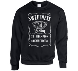 Walter Payton Sweetness 34 Jack Parody Chicago Football Sweater Crewneck Sweatshirt