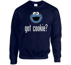 Sesame Street Cookie Monster Got Cookie Sweater Crewneck Sweatshirt
