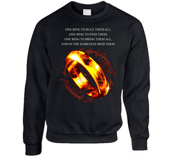 Lord Of The Rings Movie Quote Sweater Crewneck Sweatshirt