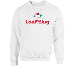 Loaf N Jugg Automobile Car Truck Motorcycle Auto Parts Cool Distressed Style Brand Logo Emblem Sweater Crewneck Sweatshirt