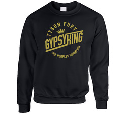 Tyson Fury The Gypsy King The Peoples Champion Sweater Crewneck Sweatshirt