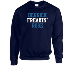 Derrick Freakin Rose Minnesota Basketball Player Sports Fan Sweater Crewneck Sweatshirt