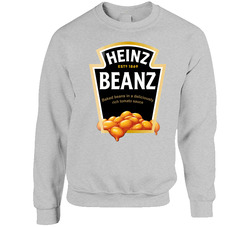 Heinz Beanz Funny Halloween Group Costume Sweater Crewneck Sweatshirt