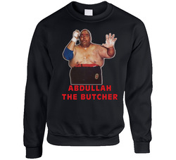 Abdullah The Butcher Wrestling Legend Sweater Crewneck Sweatshirt