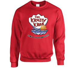The Krusty Krab Krabby Patty Parody Sweater Crewneck Sweatshirt