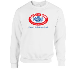Legal Sea Foods Restaurant Sweater Crewneck Sweatshirt