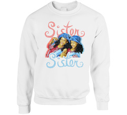 Sister Sister 90s Tv Show Grunge Sweater Crewneck Sweatshirt