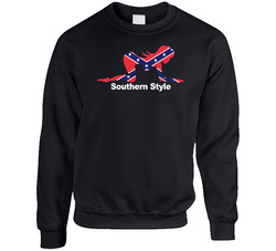 Harold And Kumar Southern Style Sweater Crewneck Sweatshirt
