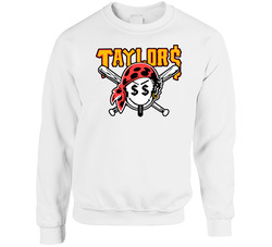Wiz Khalifa Taylor Gang Pirate Smile Face White Sweater Crewneck Sweatshirt
