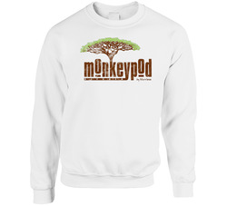 Monkeypod Kitchen Maui Hawaii Restaurant Worn Look Sweater Crewneck Sweatshirt