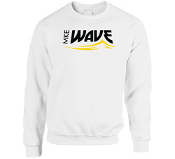 Milwaukee Wave Major League Indoor Soccer Club Alt Logo Sweater Crewneck Sweatshirt