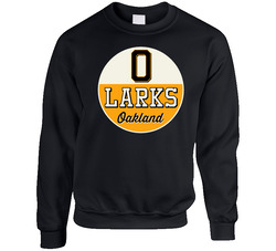 Oakland Larks Negro Baseball Team Retro Sweater Crewneck Sweatshirt