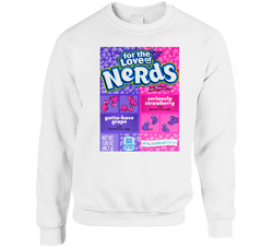 Nerds Tangy Fruit Flavored Popular Candy Sweater Crewneck Sweatshirt