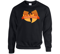 Wutang Caramel Sundae Ice Cream Cone Logo Sweater Crewneck Sweatshirt
