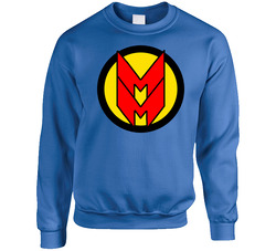 Miracleman Comic Book Superhero Logo Sweater Crewneck Sweatshirt