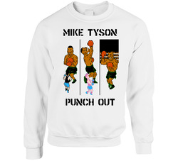 Mike Tyson Punch Out Video Game 80s Sweater Crewneck Sweatshirt