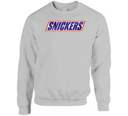 Snickers Chocolate Bar Candy Lover Cute Sweater Crewneck Sweatshirt
