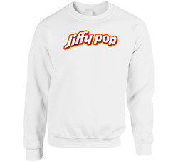 Jiffy Pop Favorite Popcorn Snack Food Lovers Sweater Crewneck Sweatshirt