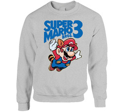Super Mario Bros. 3 Nintendo Retro Sweater Crewneck Sweatshirt