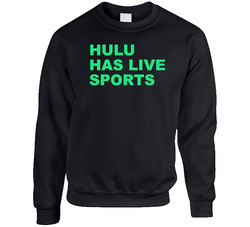 Hulu Has Live Sports Saquon Barkley New York G Football Fan Sweater Crewneck Sweatshirt
