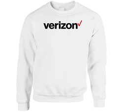 Verizon Nasdaq Company Logo Employee Fan Sweater Crewneck Sweatshirt