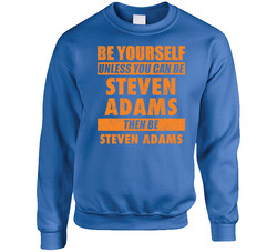 Be Yourself Unless You Can Be Steven Adams Oklahoma City Basketball Sweater Crewneck Sweatshirt