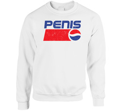 Penis Pepsi Logo Parody Funny Soda Sweater Crewneck Sweatshirt