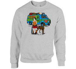 Scooby Doo Zombie Parody Sweater Crewneck Sweatshirt