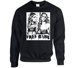 Free The Three 3 Free Baby Rob Zombie Cool Sweater Crewneck Sweatshirt