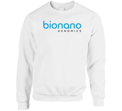 Bionano Genomics Nasdaq Company Logo Employee Fan Sweater Crewneck Sweatshirt