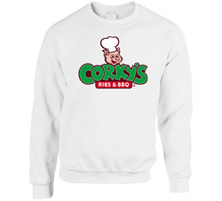 Corky's Ribs And Bbq Best Southern Restaurants Fan Sweater Crewneck Sweatshirt