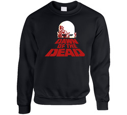 Dawn Of The Dead Movie Zombie Sweater Crewneck Sweatshirt