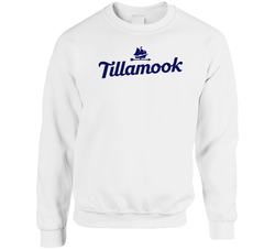 Tillamook County Creamery Best Ice Cream Brand Dessert Treat Logo Sweater Crewneck Sweatshirt