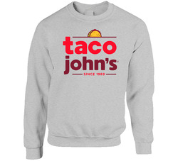 Taco John's Favourite Food Sweater Crewneck Sweatshirt