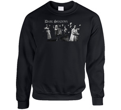 Dark Shadows Horror Cult Tv Show Black Sweater Crewneck Sweatshirt