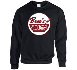 Ben's Chili Bowl Burger Food Fan Sweater Crewneck Sweatshirt