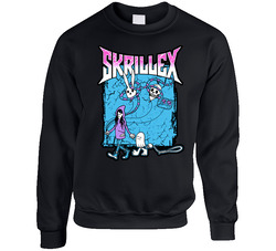 Skrillex Music Electronic Dj Sweater Crewneck Sweatshirt