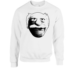 Waldorf The Muppets 80s Tv Show Character Fan Sweater Crewneck Sweatshirt