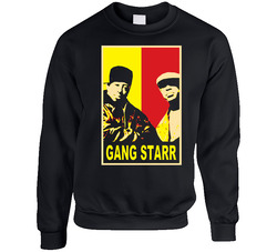 Hip Hop Classics Gang Starr Rip Sweater Crewneck Sweatshirt