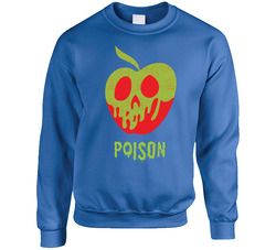 Wreck It Ralph Poison Apple Snow White Womens Sweater Crewneck Sweatshirt
