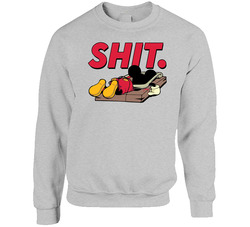 Mickey Mouse In Trap Shit Funny Cartoon Parody Sweater Crewneck Sweatshirt
