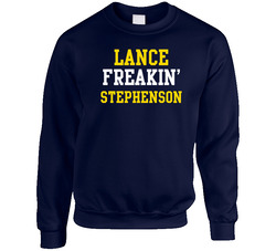 Lance Stephenson Freakin Favorite Indiana Basketball Player Fan Sweater Crewneck Sweatshirt