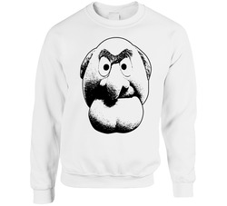 Statler The Muppets 80s Tv Show Character Fan Sweater Crewneck Sweatshirt