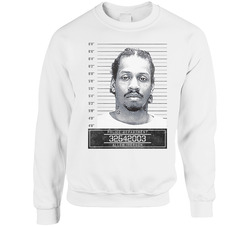 Allen Iverson Famous Sports Star Mugshot Police Department Sweater Crewneck Sweatshirt