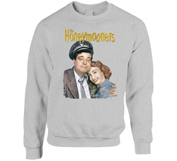 The Honeymooners 60s Tv Series Show Worn Look Vintage Unisex Sweater Crewneck Sweatshirt