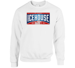 Icehouse Beer Retro Vintage Look Label Sweater Crewneck Sweatshirt